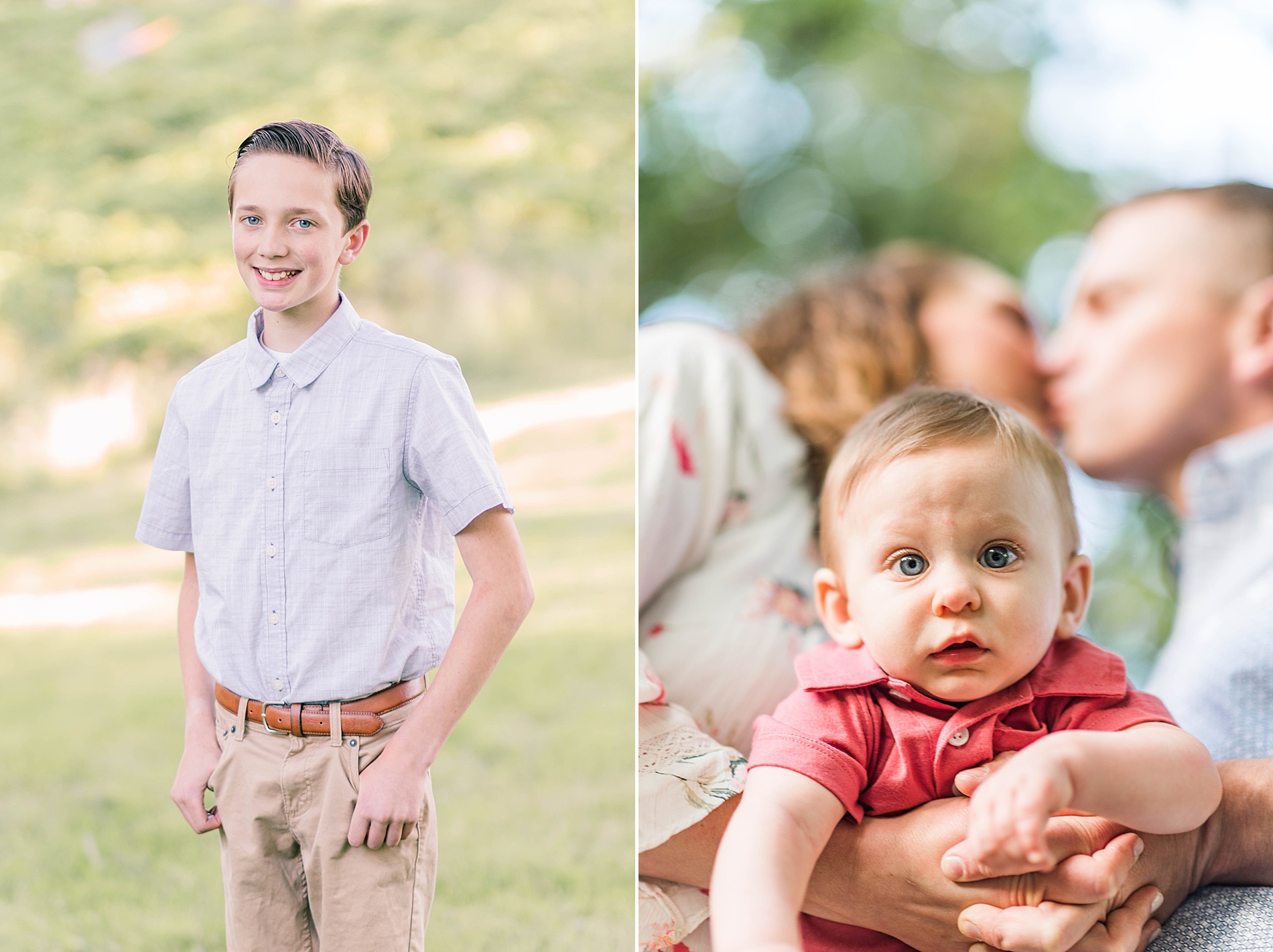 family portraits from Light and Airy Albany Family Session