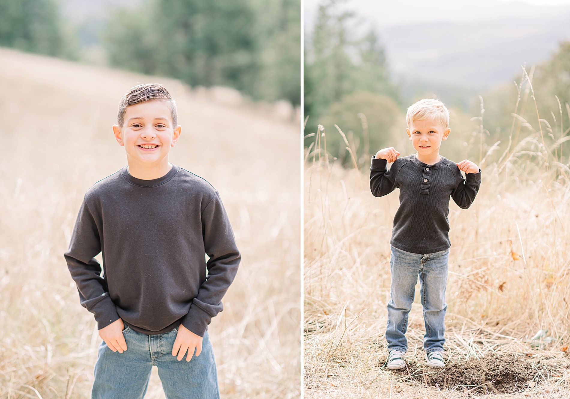 children portraits from Scenic Family Photos in Fitton Green in Corvallis, Oregon 
