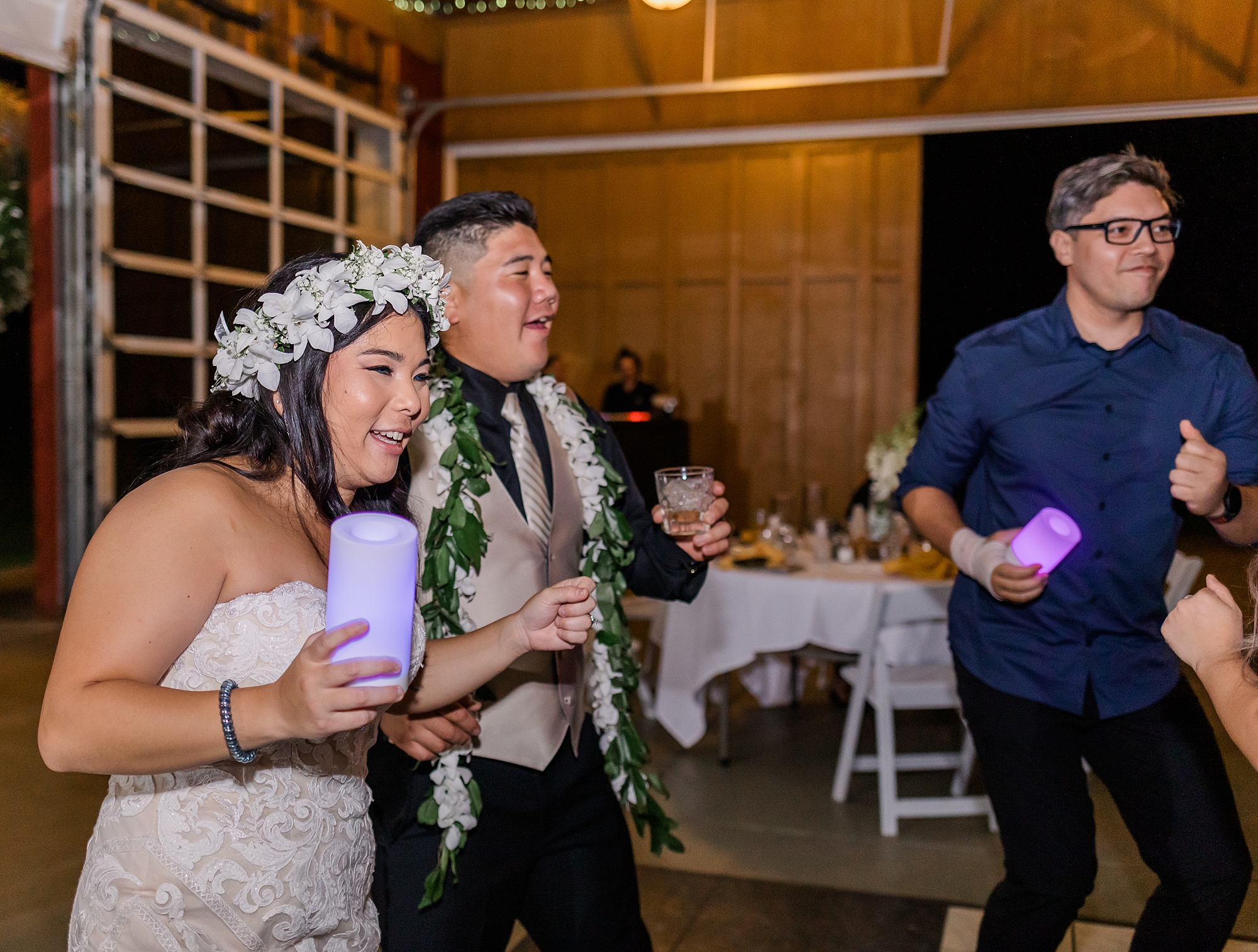 Hawaiian Inspired Wedding at Langdon Farms Golf Club