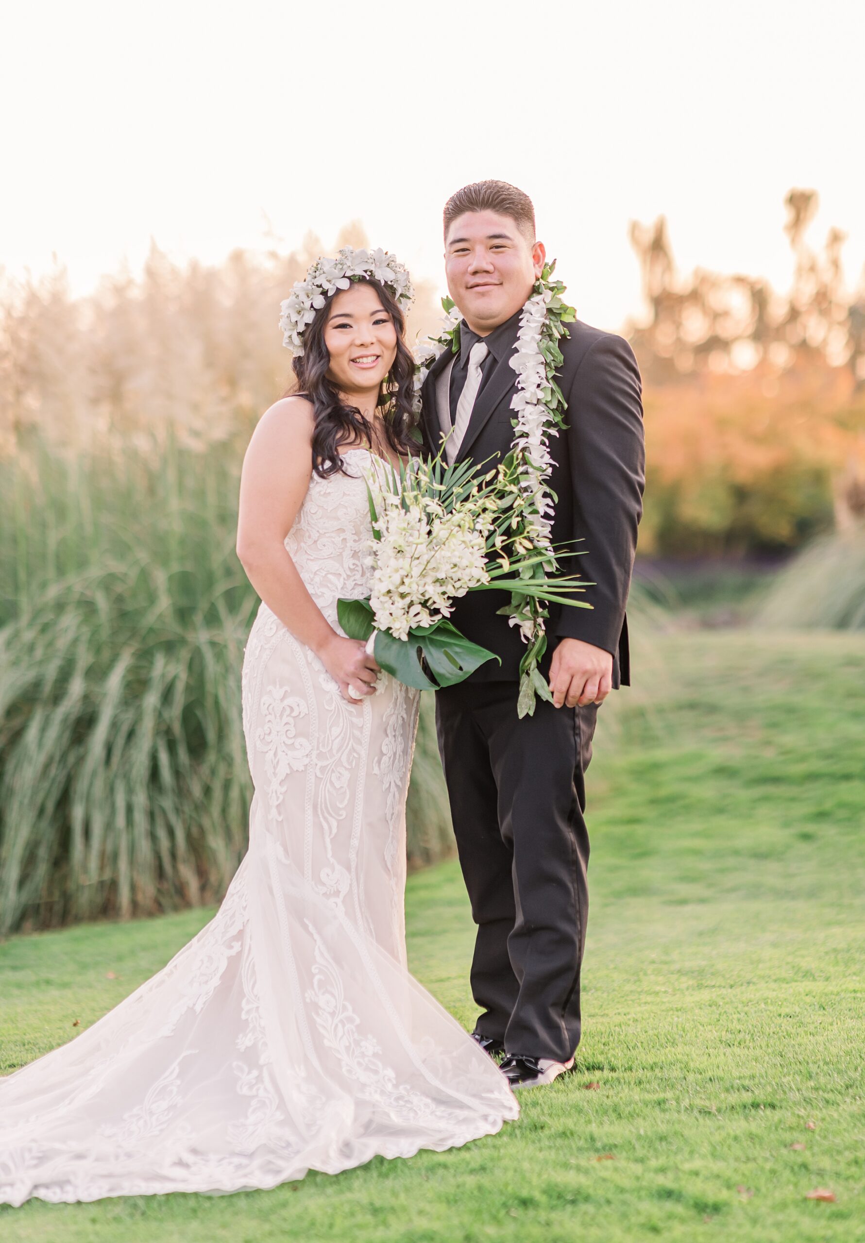 Hawaiian Inspired Wedding at Langdon Farms Golf Club