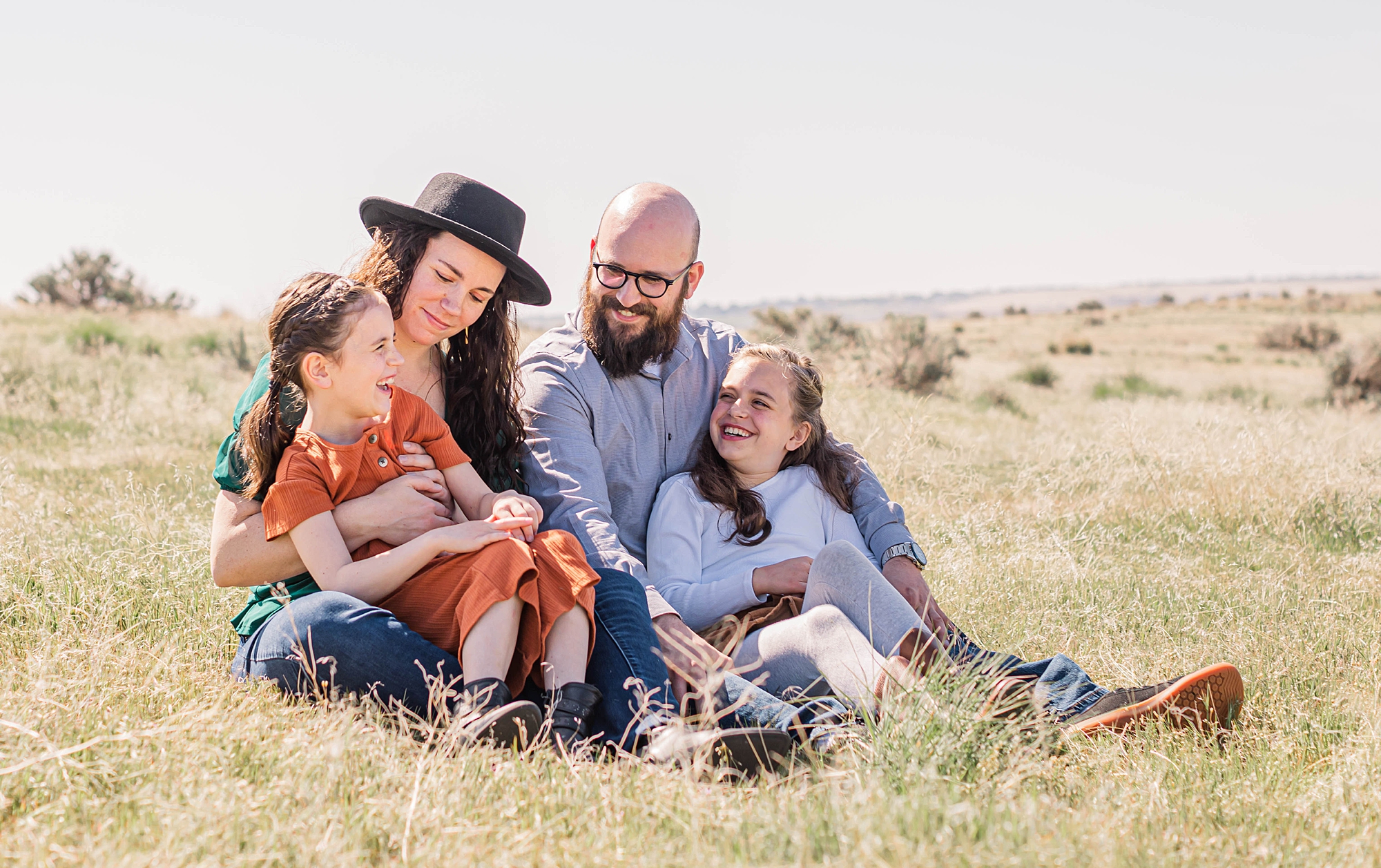 Candid family portraits by PNW family photography team, Lee & Dixon Studios